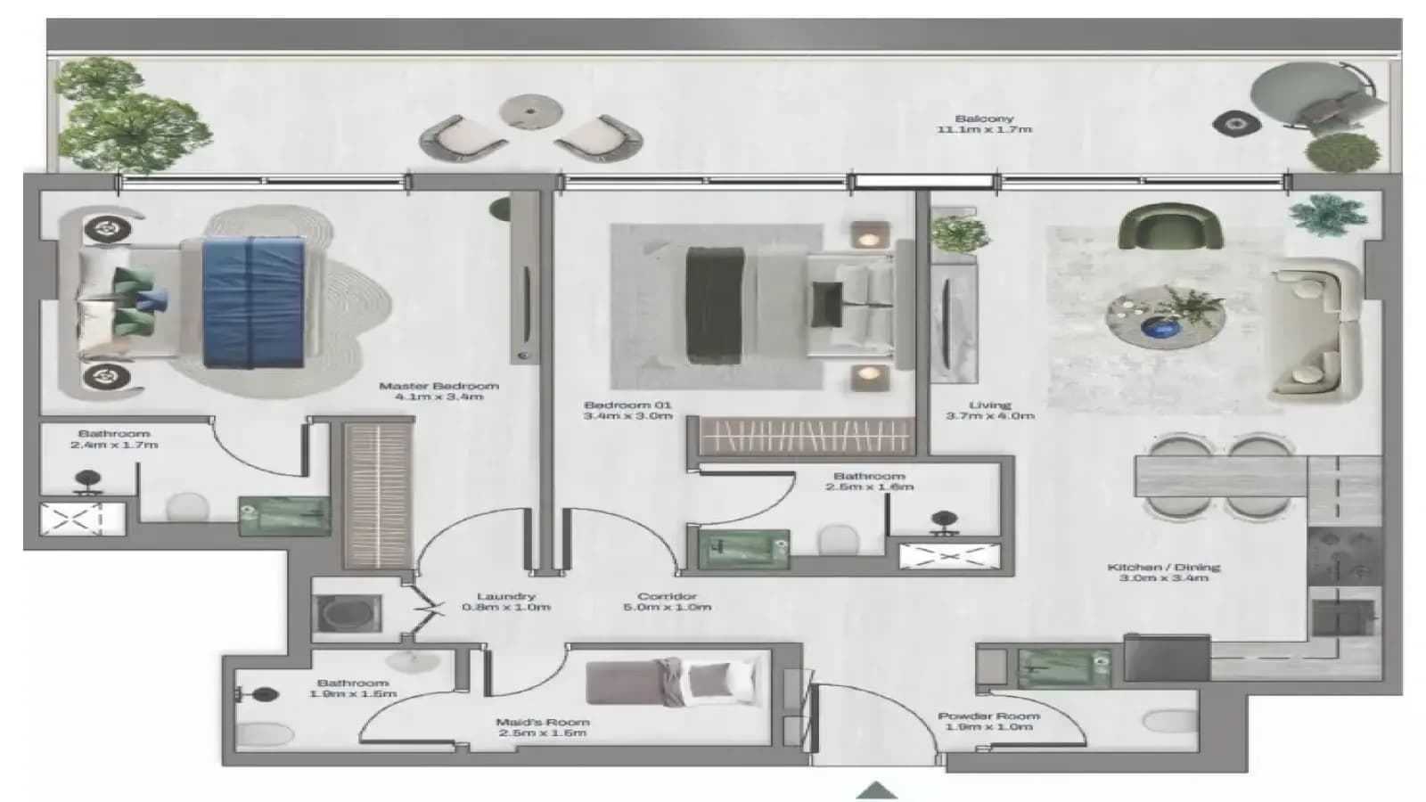 Floor plan 1