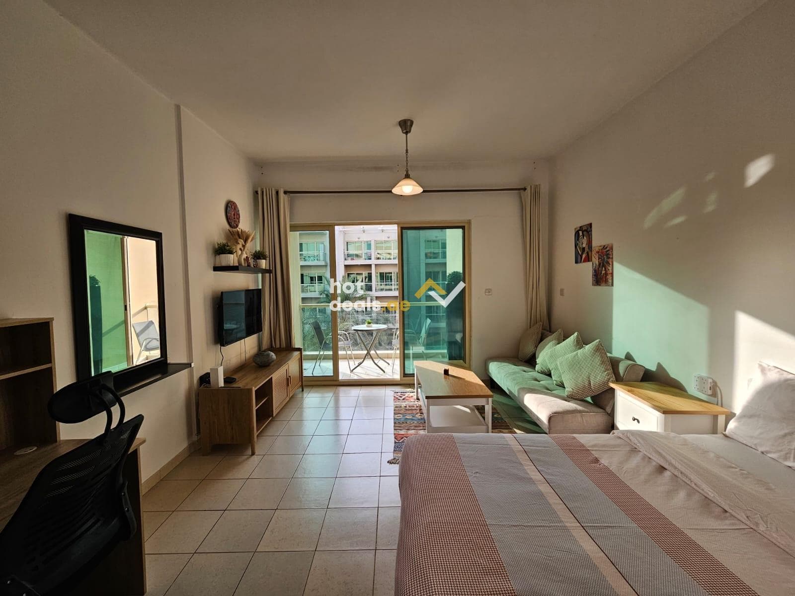 Furnished Studio | Al Ghozlan Greens | Vacant