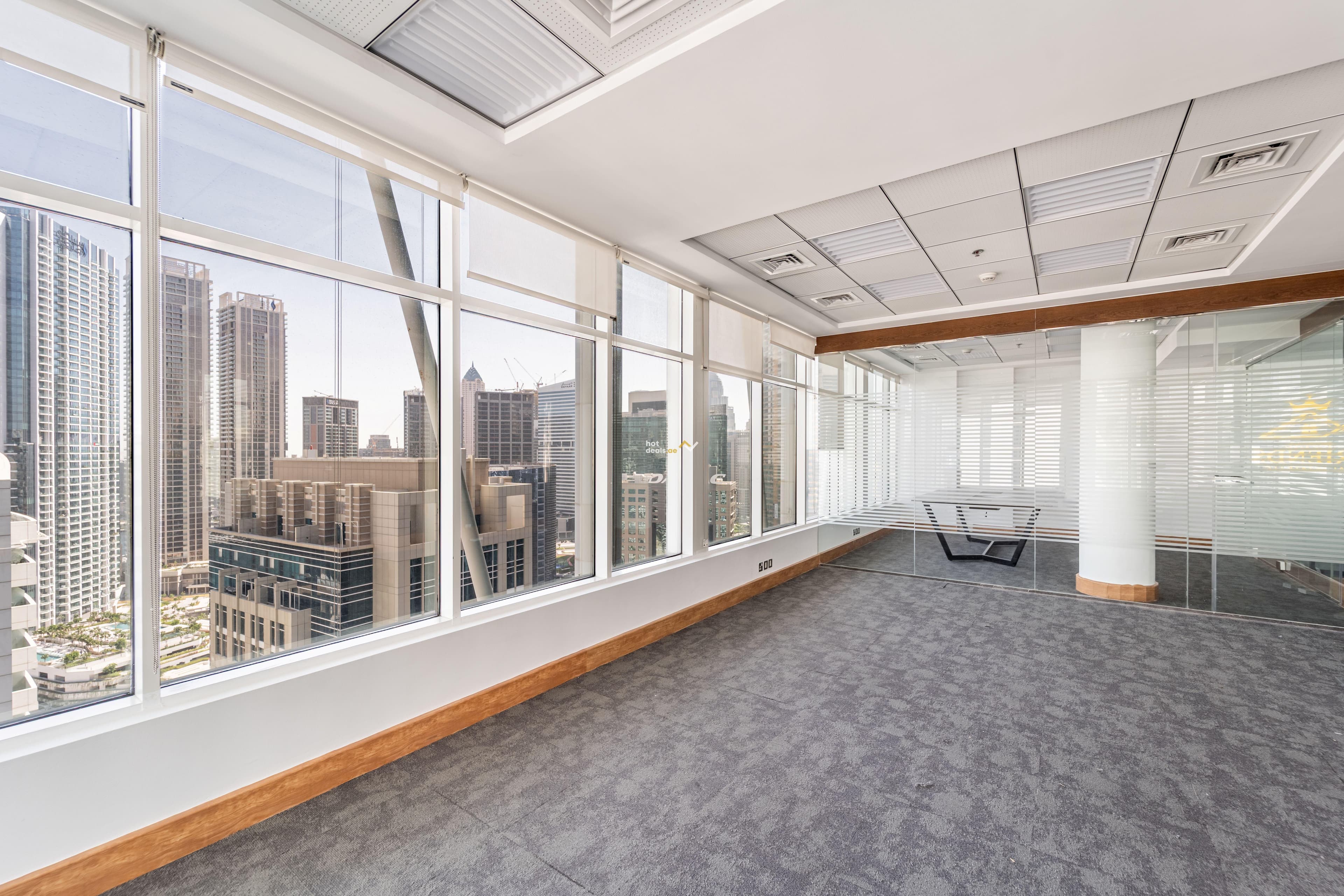 FITTED WITH PARTITONS|HIGHER FLOOR|BURJ & CANAL V