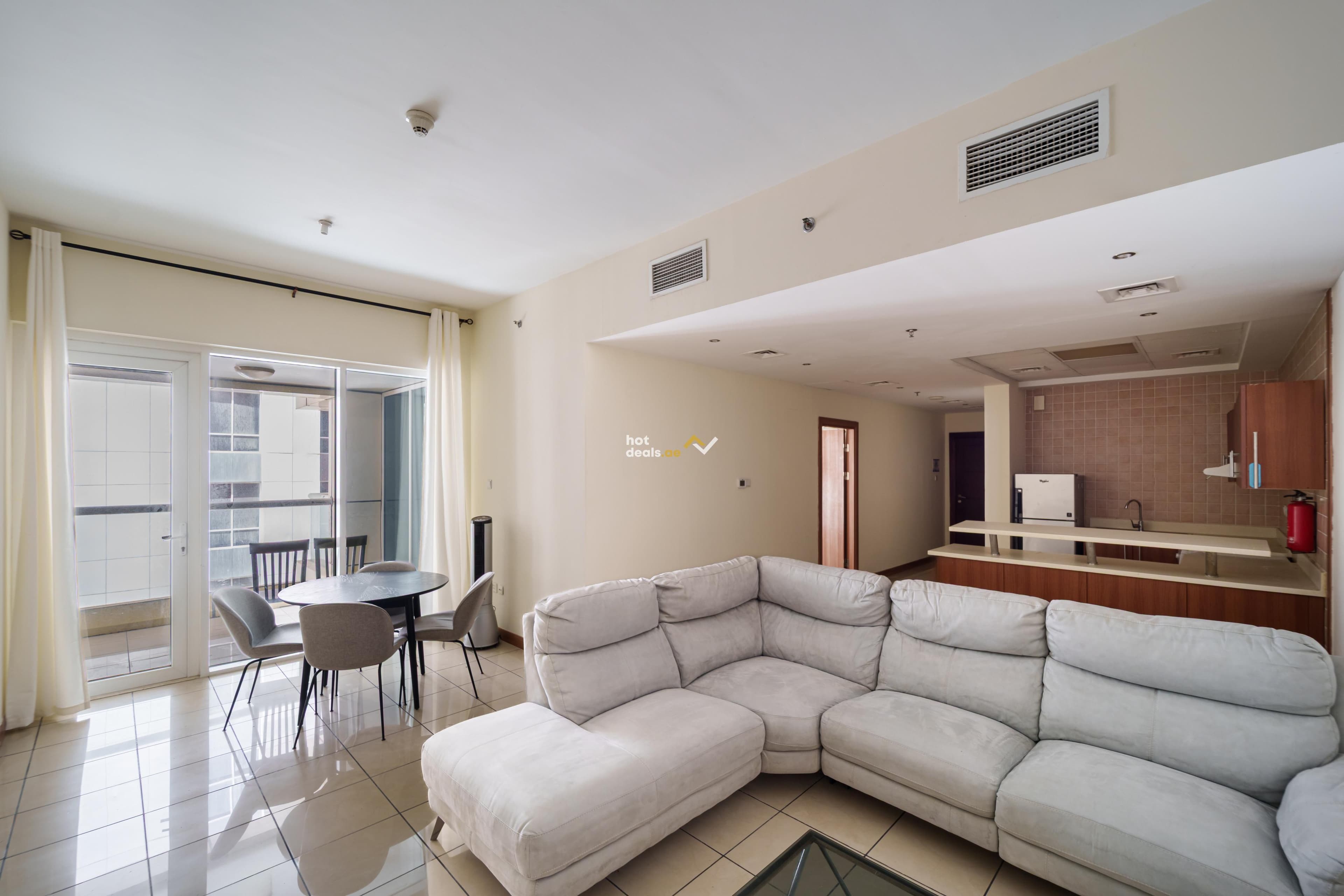 Furnished 1 BR| Prime Location| near Tram Station
