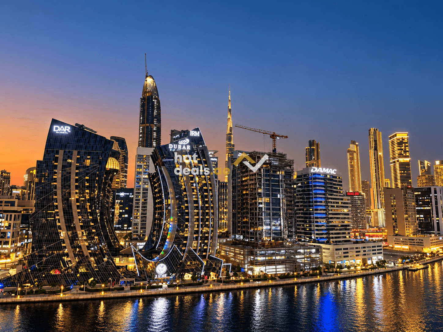 Burj Khalifa and Canal View | Additional Big Room