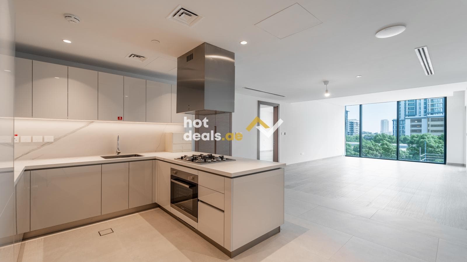 Open Views | Brand New 2BR + Maid | Spacious