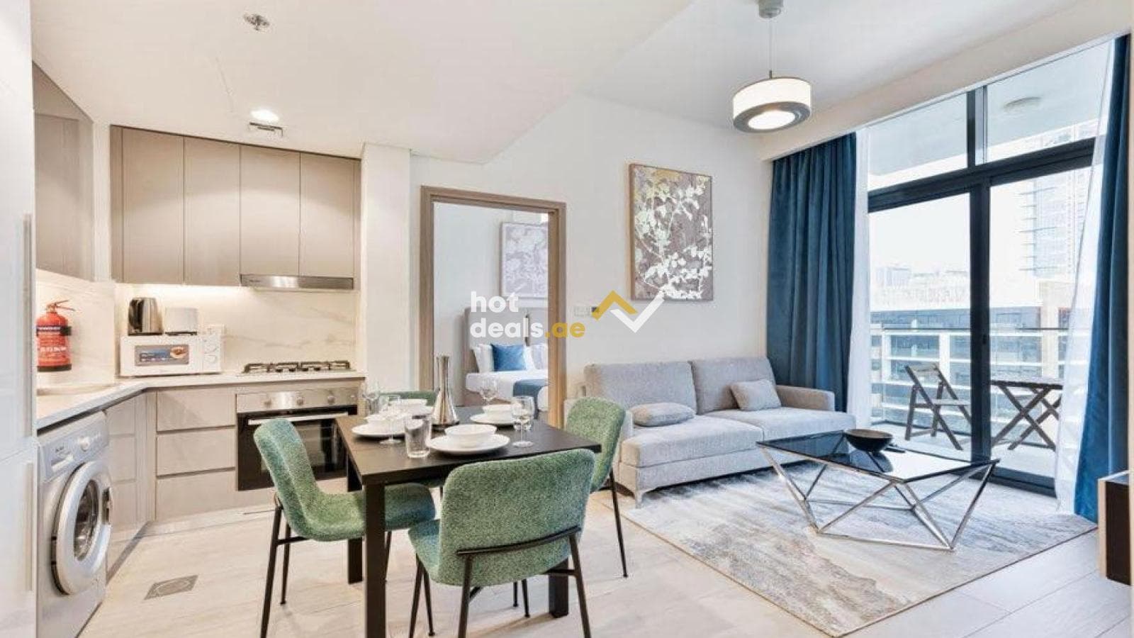 Fully Furnished |Mid Floor |Road & Community View